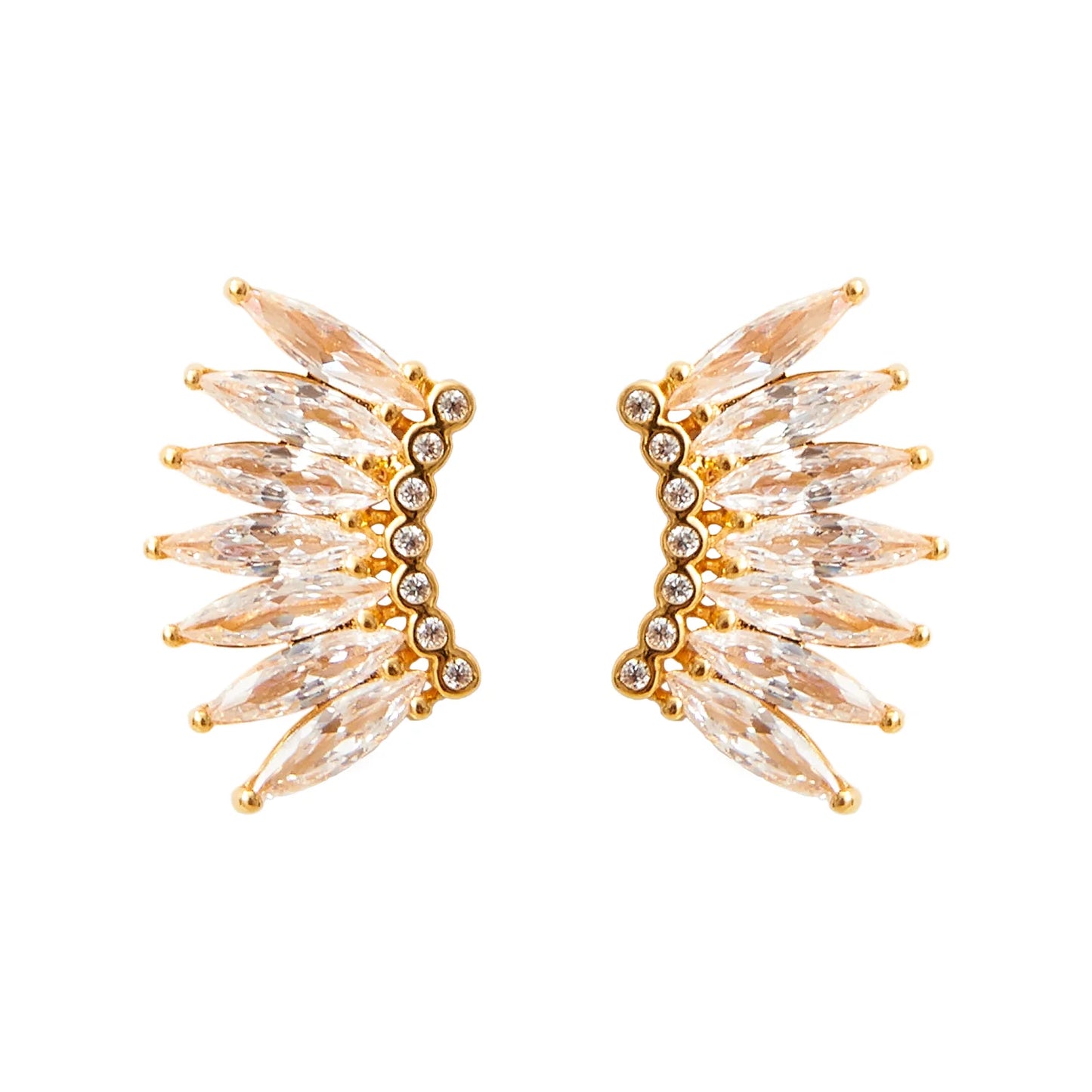 Petite Crystal Madeline Studs
