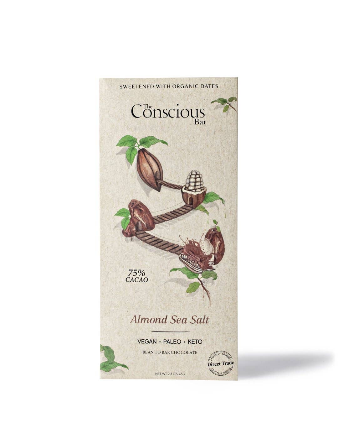 Almond Sea Salt Dark Chocolate