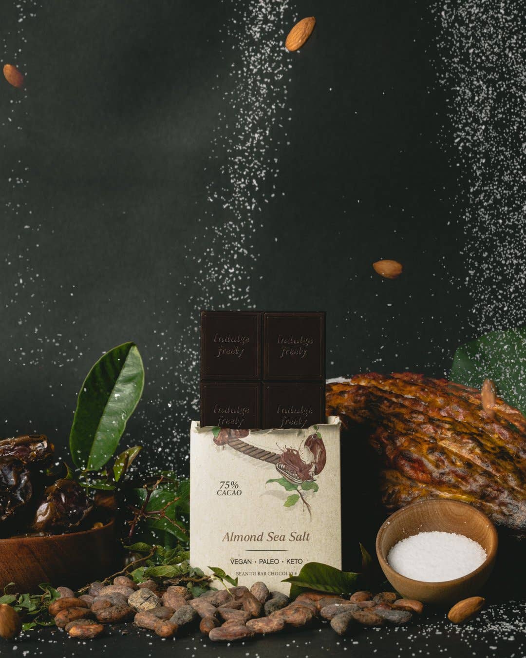 Almond Sea Salt Dark Chocolate
