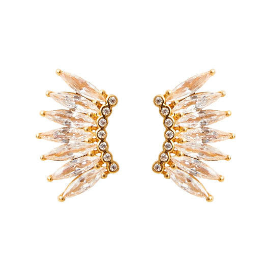 Petite Crystal Madeline Studs